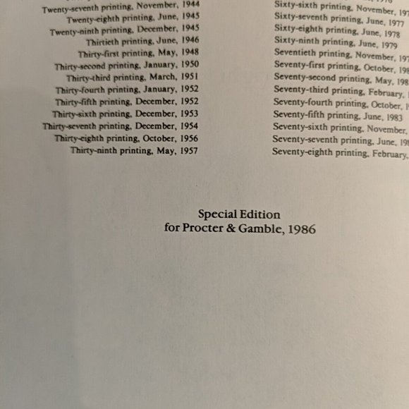 Vintage The Real Mother Goose 1986 Special Edition for Procter & Gamble - Picture 4 of 10